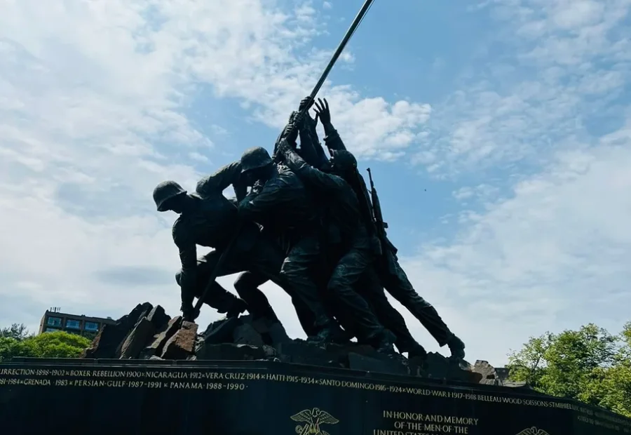 Memorial de Iwo Jima em Washington D.C.